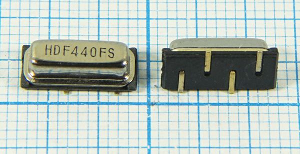 Кварцевый фильтр 440000 пол 20000/3 SMD-F11 4C HDF440FS1F11A