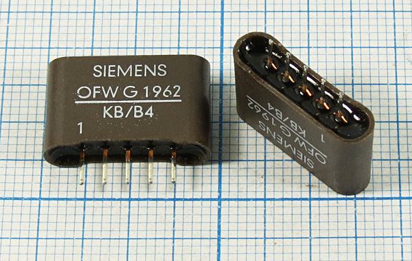 Кварцевый фильтр 38900 пол SIP5L 5P OFWG1962 BG SIEMENS