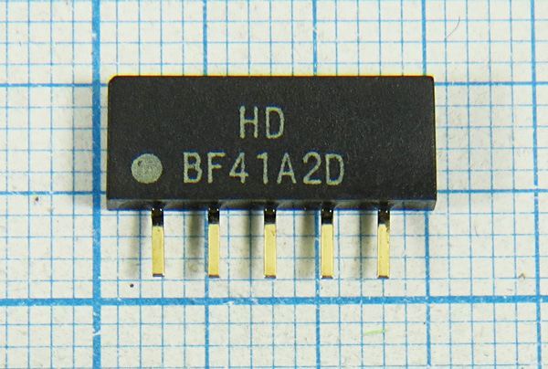 Кварцевый фильтр 41250 пол 500/3 SIP5D 5P HDBF41A2D