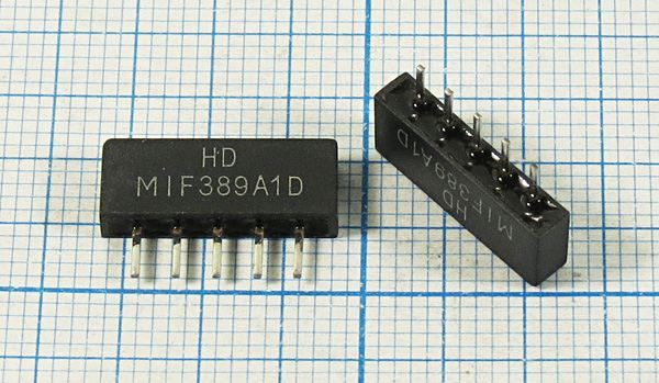 Кварцевый фильтр 38900 пол SIP5D 5P HDMIF389A1D BG/DK/MN/L SDE