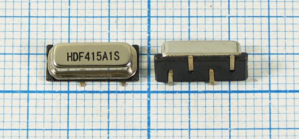 Кварцевый фильтр 415000 пол 12000/3 SMD-F11 4C HDF415A1SF11A