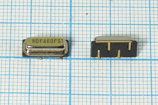 Кварцевый фильтр 460000 пол 14000/3 SMD-F11 4C HDF460FS1F11A