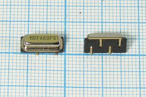 Кварцевый фильтр 460000 пол 14000/3 SMD-F11 4C HDF460FS1F11A