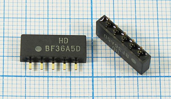 Кварцевый фильтр 36170 пол 8000/3 SIP5D 5P HDBF36A5D DIG/CATV