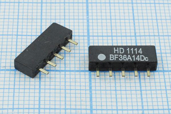 Кварцевый фильтр 36000 пол 8000/3 SIP5D 5P HDBF36A14DC5D