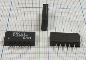 Кварцевый фильтр 38900 пол SIP5K 5P B39389-K2955-M100 BG/DK