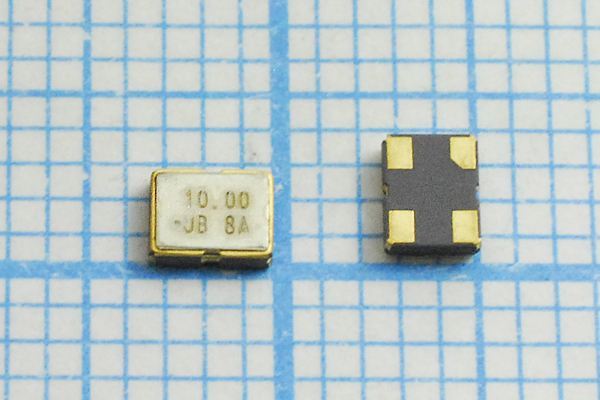 Кварцевый генератор 10 МГц - 10000 TCXO SMD03225C4 SIN 3,3В JT33 JAUCH
