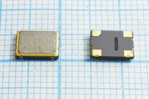 Кварцевый генератор 22,5792 МГц - 22579,2 SMD07050C4 T/CM 3,3В SOC7 SDE Кварцевый генератор 22,5792 МГц - 22579,2 SMD07050C4 T/CM 3,3В SOC7 SDE