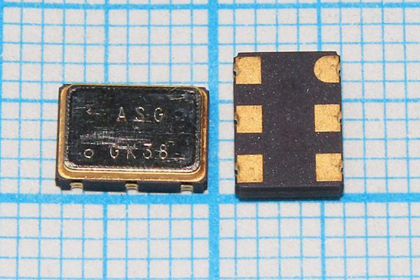 Кварцевый генератор 1000 МГц - 1000000 VCXO SMD07050C6 LVDS 3,3В ASG-D-V-A