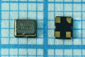 Кварцевый генератор 26 МГц - 26000 TCXO SMD02520C4 SIN 1,8В RTX-2520CD31-S