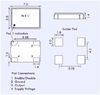 Кварцевый генератор 500 КГц - 3SWO-DT-500КHz SMD 07-05 3.3в TTL/HCMOS МЕС