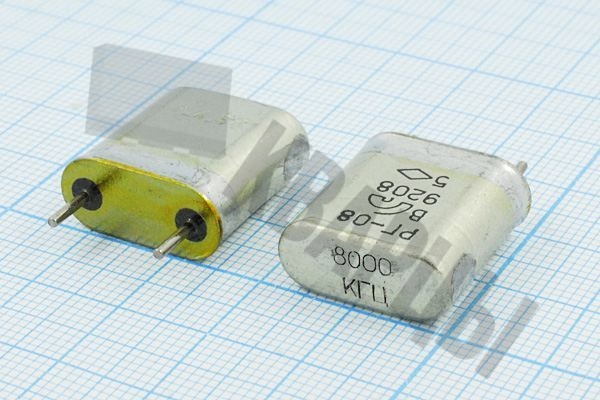 Кварцевый резонатор 95 МГц - 95000 HC33U РГ08БА 3Г