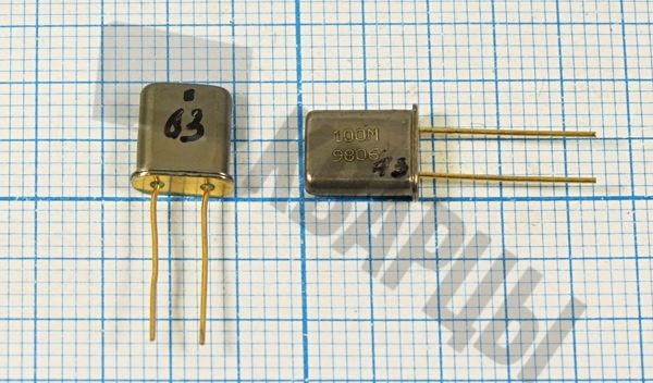 Кварцевый резонатор 101,5 МГц - 101500 UM1 3Г Gold 101,5M
