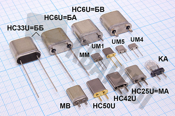 Кварцевый резонатор 115,575 КГц - 115575 UNI