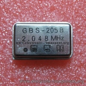 Кварцевый генератор 2048 GBC205B-2.048MHz DIL-14 (FULL) 5в смоs ECM