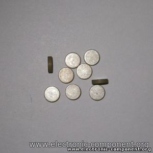 Ультразвуковой пьезоэлемент из пьезокерамики d8x1,5мм ДИСК ЦТС-19 Ультразвуковой пьезоэлемент из пьезокерамики d8x1,5мм ДИСК ЦТС-19
