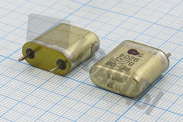 Кварцевый резонатор 1.925 МГц - 1925 HC6U S РГ06БА 1Г РГ-06