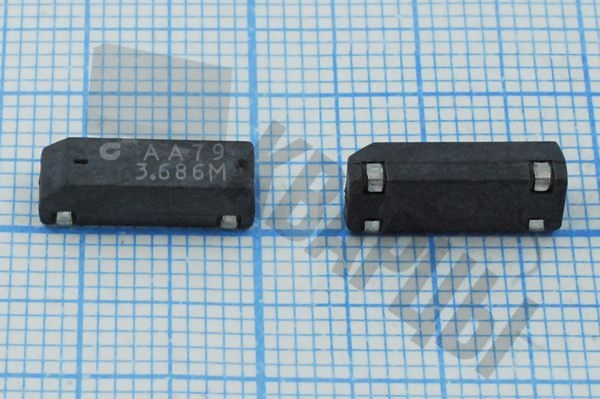 Кварцевый резонатор 11.2896МГц - 11289.6 SMD12545P4 20 50 /-40~85C CM309S 1Г