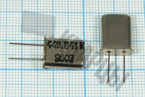 Кварцевый резонатор 72,650МГц - 72650 HC49U S РК379М