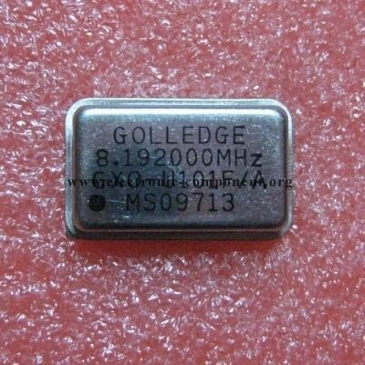 Кварцевый генератор 8192 КГц - GXO-U101F/A-8,192M DIL-14 (FULL) 5в TTL/CMOS GOLLEDGE