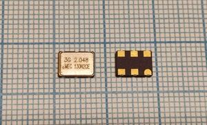 Кварцевый генератор 2.048 МГц - 3G576-D-130-2.048MHz 3.3B МЕС Кварцевый генератор 2.048 МГц - 3G576-D-130-2.048MHz 3.3B МЕС
