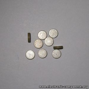Ультразвуковой пьезоэлемент из пьезокерамики d8x1мм ДИСК ЦТС-19 Ультразвуковой пьезоэлемент из пьезокерамики d8x1мм ДИСК ЦТС-19