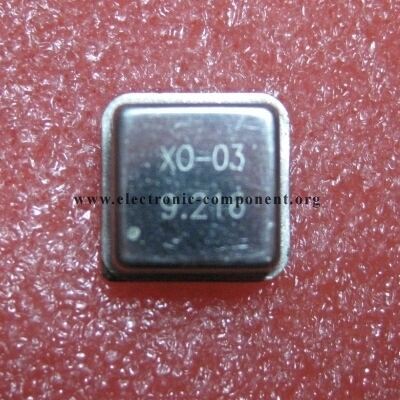 Кварцевый генератор 9216 КГц - FXO-BCH-9,216 DIL-8 (HALF) 3,3V TTL/CMOS FT