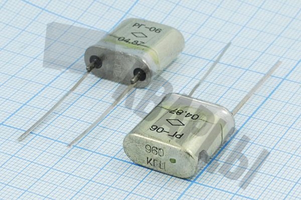 Кварцевый резонатор 14,155 МГц - 14155 HC33U РГ08ББ 1Г