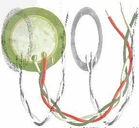 Пьезоблок 27x0.45мм тип D 4.0кГц 2L150 CBC2740BA-L150 DAE YOUNG