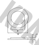 Пьезоблок 56x0.43мм тип D 2.5кГц 2C CBC5625BA DAE YOUNG