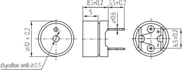 миз бг 12x 9\ 5\42\2,048\2P6,5\DAP1285B-1\