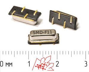 Кварцевый фильтр 464000 пол 4000/3 SMD-F11 4C HDF464BSF11A