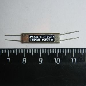 Кварцевый фильтр ФЭМ4-031-500-2.4С-2 2.4 КГц средний