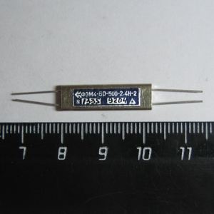 Кварцевый фильтр ФЭМ4-66М-500-2,4Н-2 2.4 КГц нижний