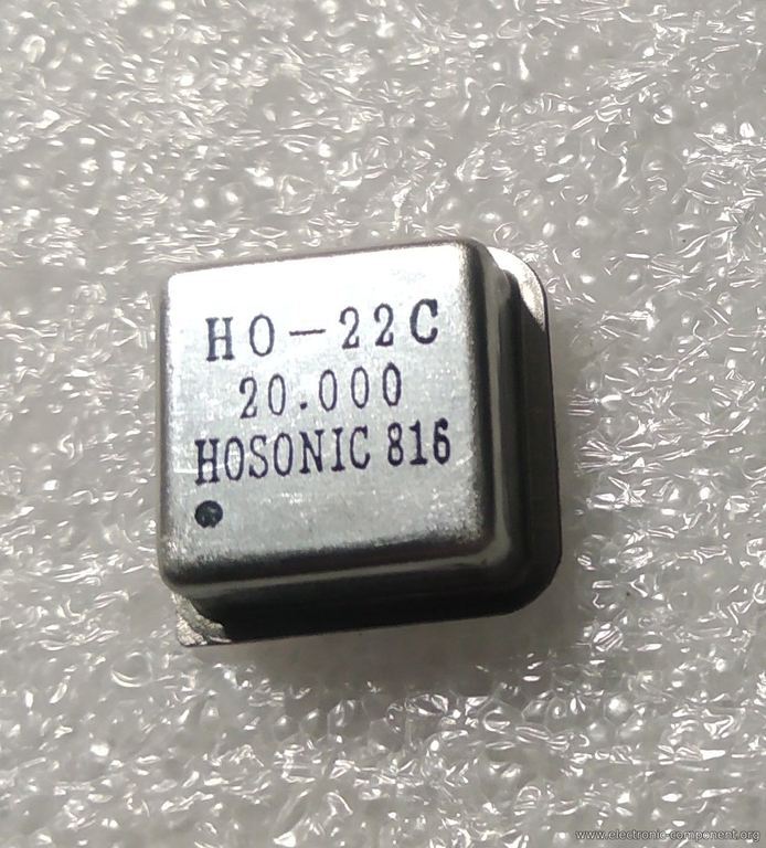 Кварцевый генератор 20000 КГц - HO-22C-20.000M DIL-8 (HALF) 5в TTL/CMOS HOSONIC