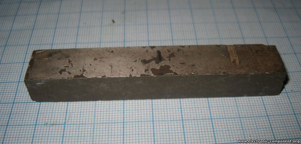 Ультразвуковой пьезоэлемент из пьезокерамики 90x16x12мм ЦТС-19 (ЦТБС)