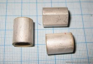Ультразвуковой пьезоэлемент из пьезокерамики 12xd10x15мм Пьезокерамическая трубка ЦТС-19 Ультразвуковой пьезоэлемент из пьезокерамики 12xd10x15мм Пьезокерамическая трубка ЦТС-19