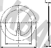 Пьезоблок 20x0.28мм тип E 4.0кГц 3C KBI2040F 14.5x0.13 латунь