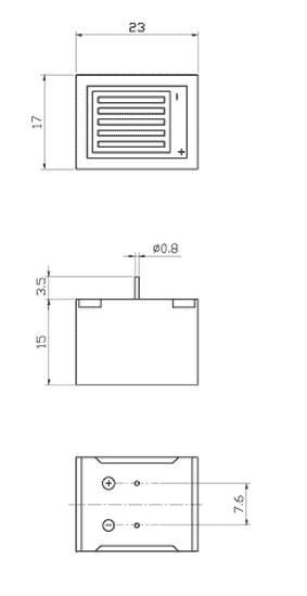 миз ген23x16x15\ 3\\0,4\2P7,6\KPMB-2303P\KEPO