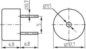 пиз бг12,7x 7\1~30\\ 4,0\2P5\KPT-G1340\KEPO