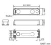 Кварцевый резонатор 0,032768 МГц - 32,768 SMD08020P3 7 20 /-40~85C SSP-T6 (32B43)