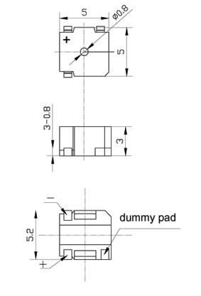 миз бг 5,0x 5,0x3,0\ 3,0\12\4,0\3C\SMT-G5030A\KEPO
