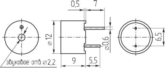 миз бг 12x 9\ 1,5\ 6,5\2,4\2P6,5\WEC1201\