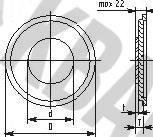Пьезоблок 35x0.5мм тип E 2.6кГц 3C XZ35B-26S 25x0.25 латунь.три контакта