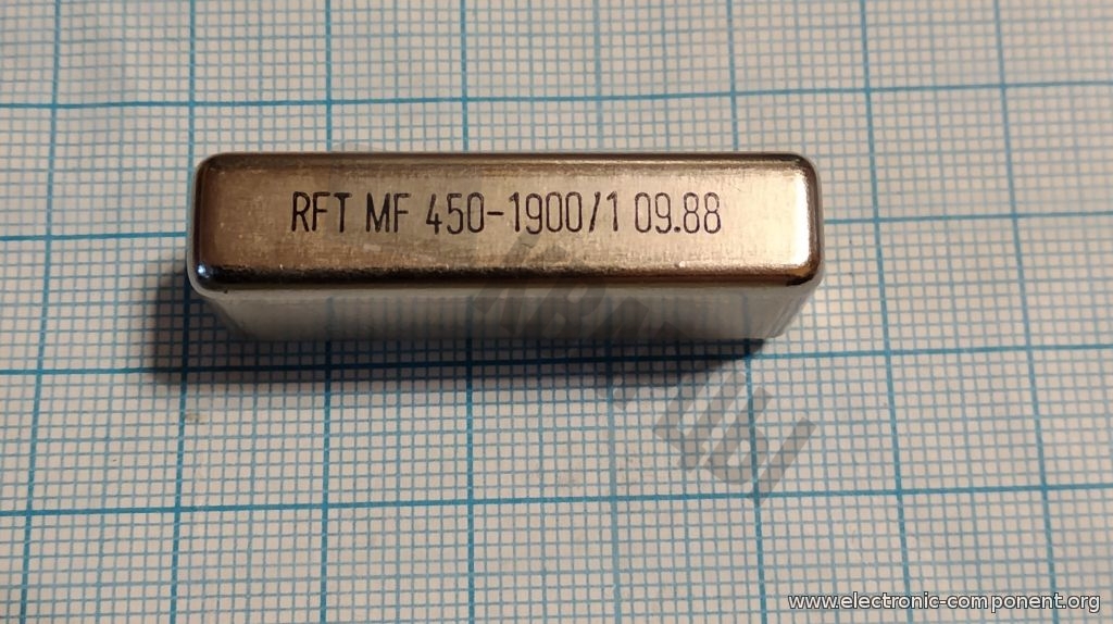 Кварцевый фильтр MF450-1900/1 RFT