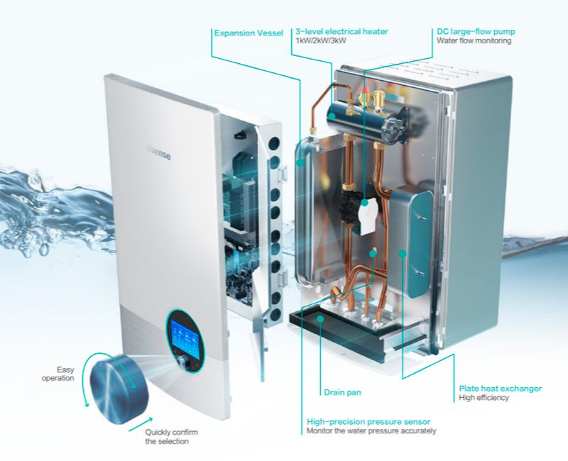 Тепловой насос Hisense AHM-060HCDSAA / AHW-060HCDS1