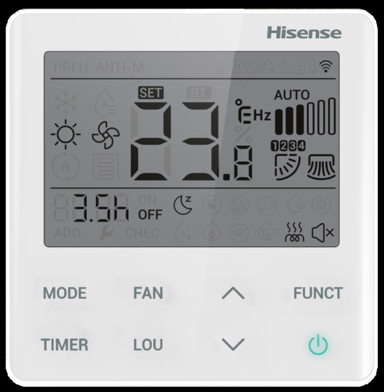 Канальная сплит-система HEAVY EU DC INVERTER R32 AUD-48UX4REH8/AUW-48U6RN8 Hisense