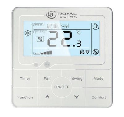 Канальная сплит-система COMPETENZA HP Inverter CO-D 96HNHI/CO-E 96HNHI Royal clima