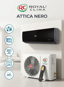 Сплит-система ROYAL CLIMA ATTICA NERO RC-AN28HN