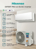 Инверторная сплит-система Hisense EXPERT PRO 2.0 EU DC Inverter AS-18UW4RXPHC00